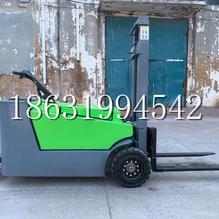 开鲁县小型电动叉车1吨2吨步行站驾式电瓶堆高充电装卸车液压升降车铲车